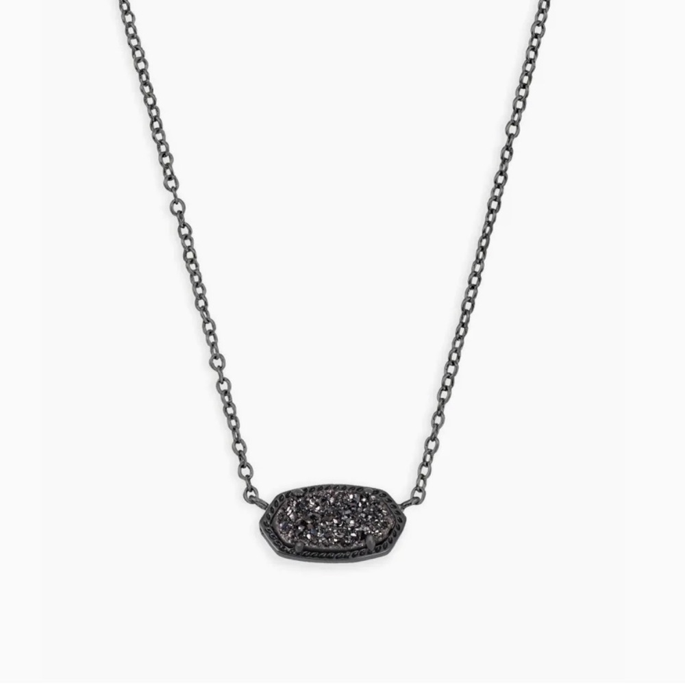 Black Kendra Scott necklace